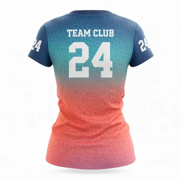 Women's Lightweight Sublimated Football Fanwear Jersey