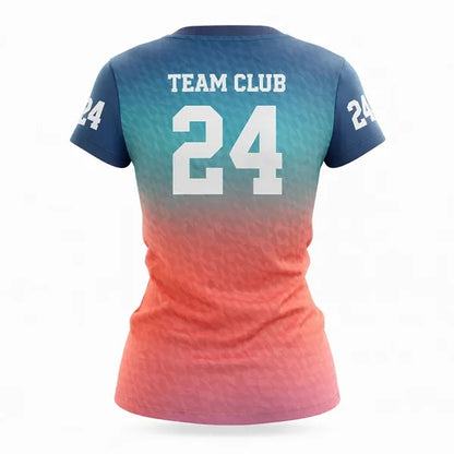 Women's Lightweight Sublimated Football Fanwear Jersey