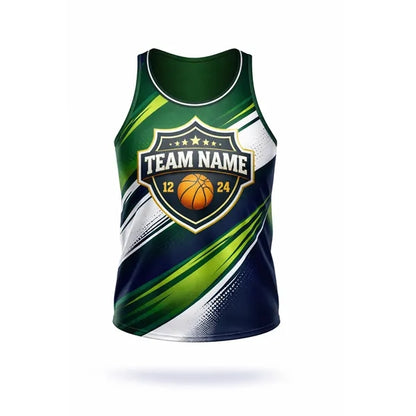 Women's Sublimated 180G NBA Fabric Basketball Jersey