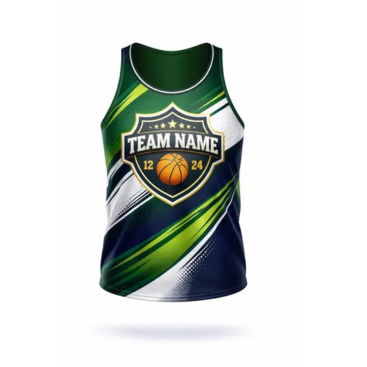 Women's Sublimated 180G NBA Fabric Basketball Jersey