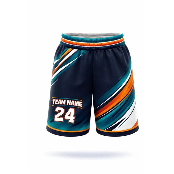 Full Color Women's Basketball Shorts