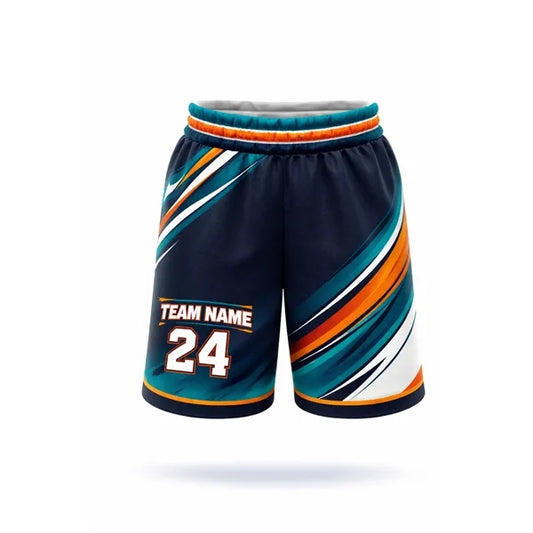 Full Color Women's Basketball Shorts