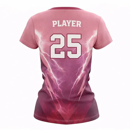Sublimated Football Fanwear Women's Jersey Interlock