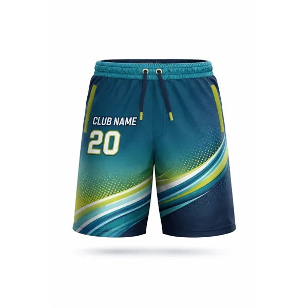 Men's Training Shorts Sublimated W/Pockets