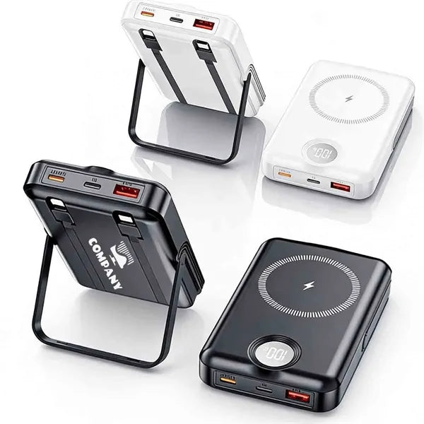 10000mAh Magnetic power bank With Stand