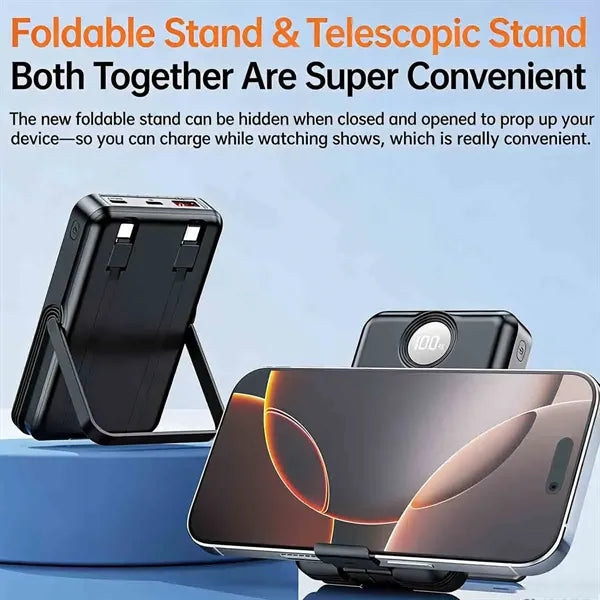 10000mAh Magnetic power bank With Stand