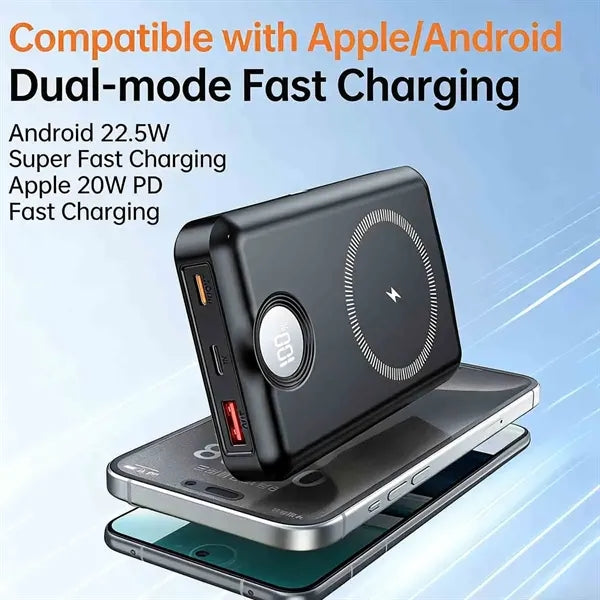 10000mAh Magnetic power bank With Stand