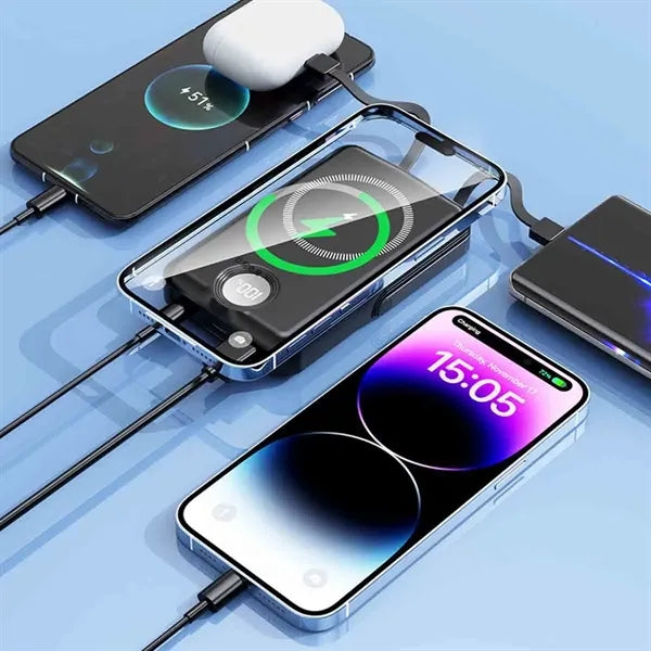 10000mAh Magnetic power bank With Stand