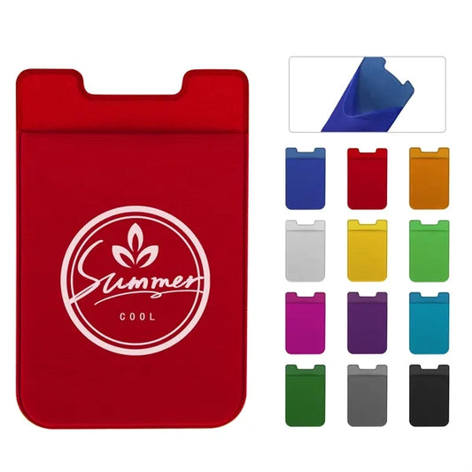 Stretchy Adhesive Cell Phone Card Holder  Wallet