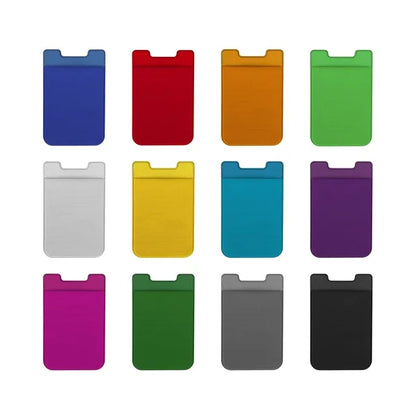 Stretchy Adhesive Cell Phone Card Holder  Wallet
