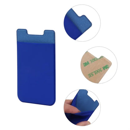 Stretchy Adhesive Cell Phone Card Holder  Wallet