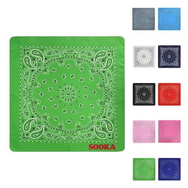 Cotton Material Square Bandana