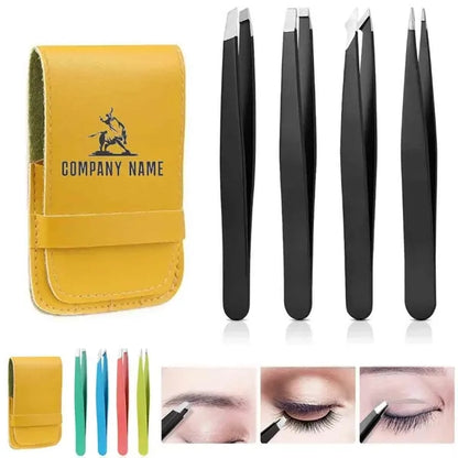 Tweezers Set with Travel Case