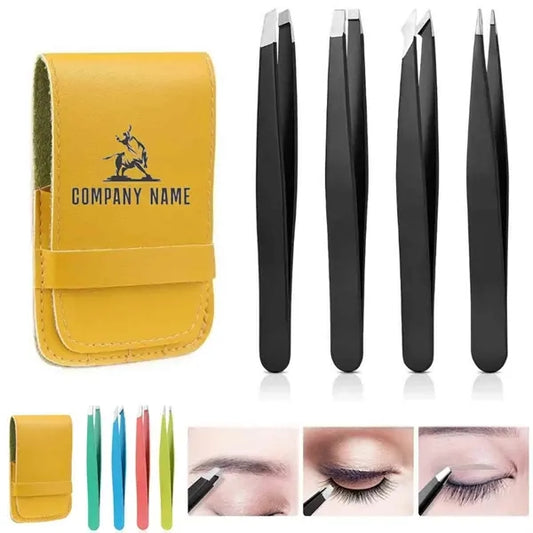 Tweezers Set with Travel Case