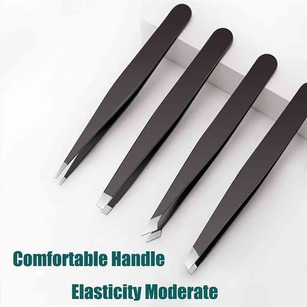 Tweezers Set with Travel Case