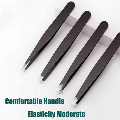 Tweezers Set with Travel Case