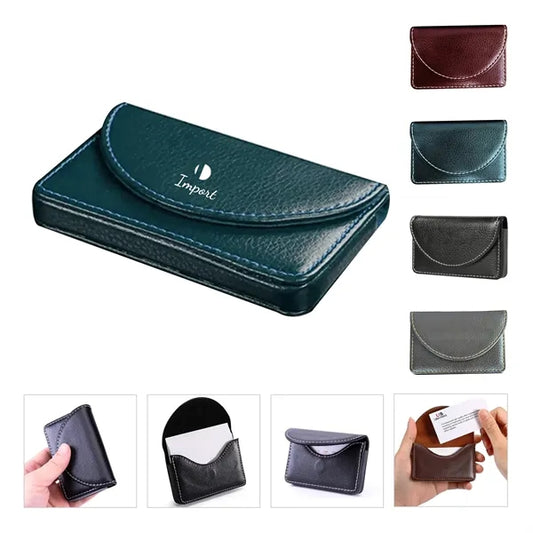 Custom LOGO PU Leather Credit Card ID  Holder