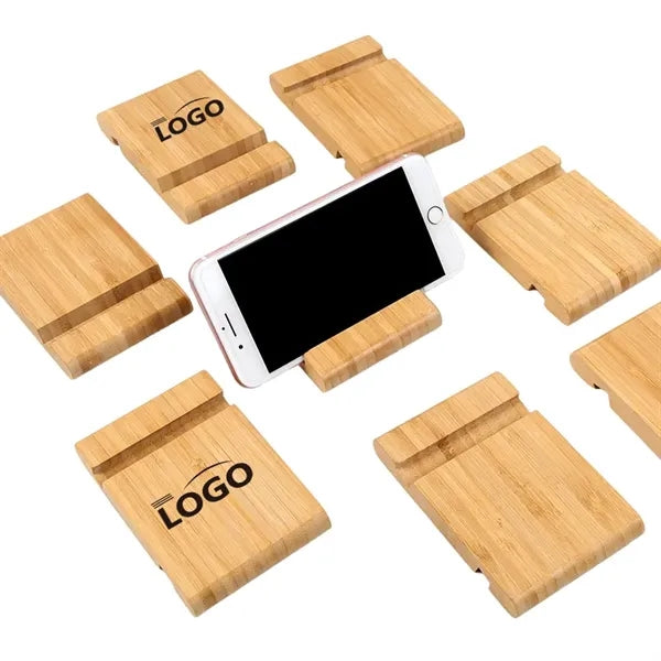 Portable Wooden Desktop Cell Phone Stand