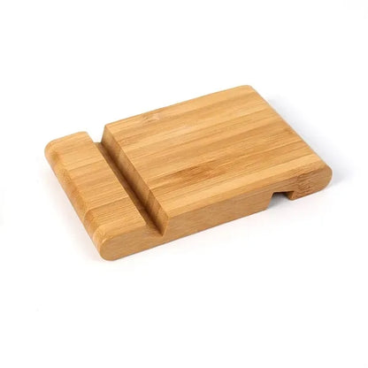 Portable Wooden Desktop Cell Phone Stand