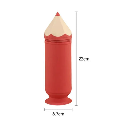 Pencil Shaped Expandable Pen Case