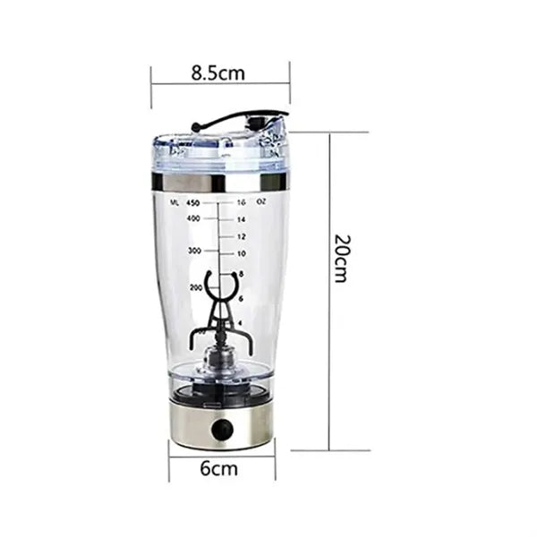 Rechargeable Protein Shaker Bottle 450ml