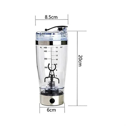 Rechargeable Protein Shaker Bottle 450ml