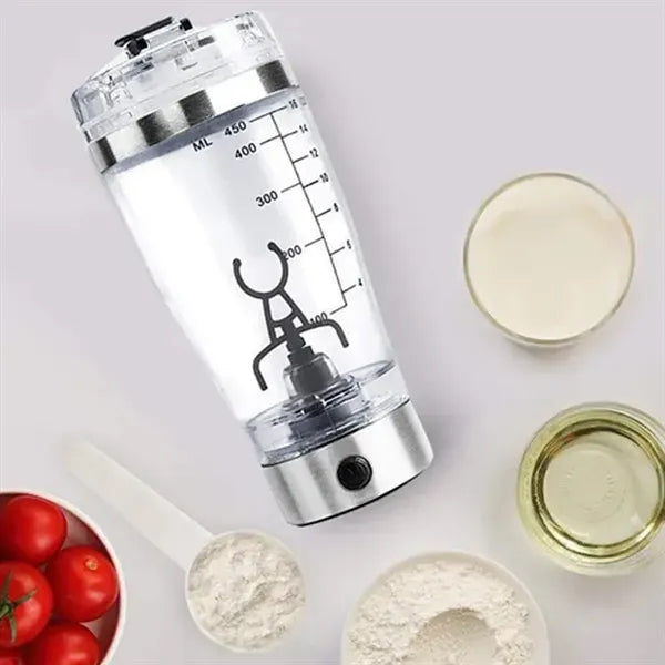 Rechargeable Protein Shaker Bottle 450ml
