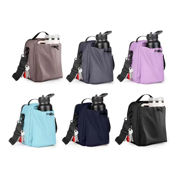 Insulated Cooler Lunch Bag with Shoulder Strap