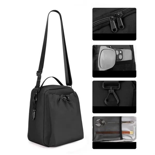 Insulated Cooler Lunch Bag with Shoulder Strap