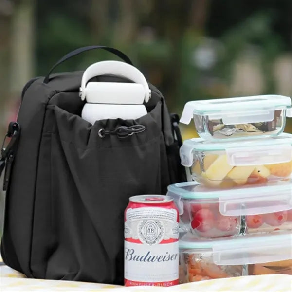 Insulated Cooler Lunch Bag with Shoulder Strap