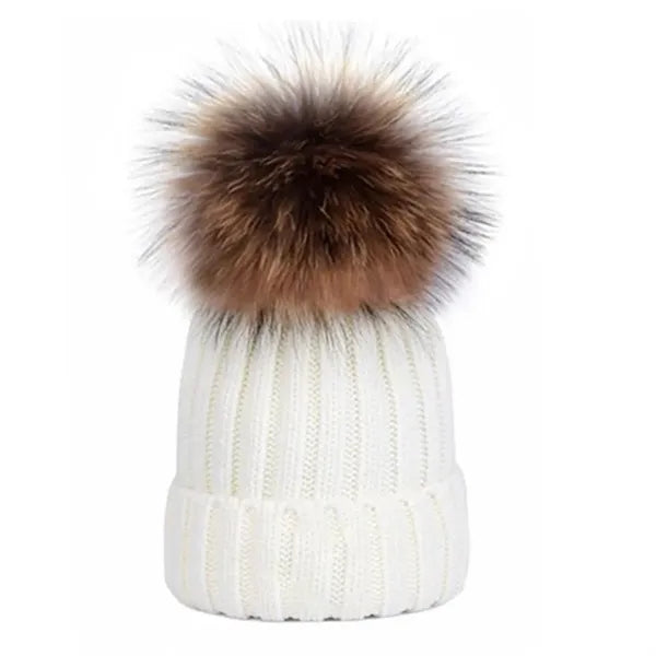 Winter Knit Beanie Hat