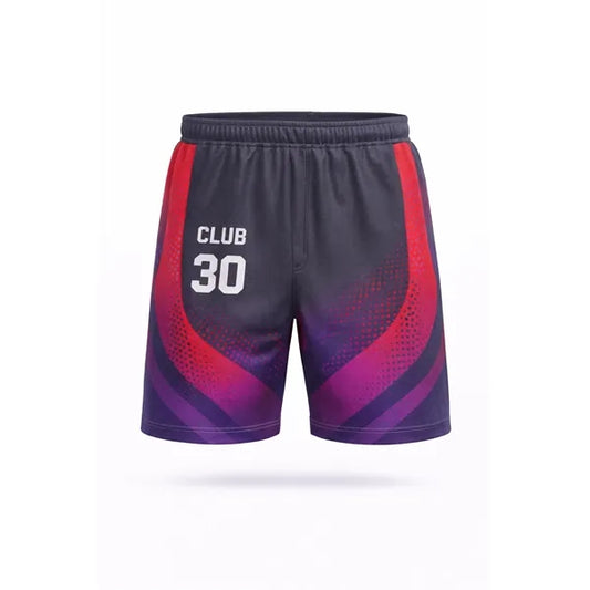 Unisex Training Shorts Sublimated UPF Mesh