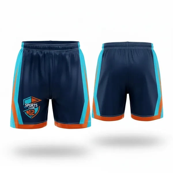 Training Shorts Reversible Unisex Sublimated (UPF Mesh)