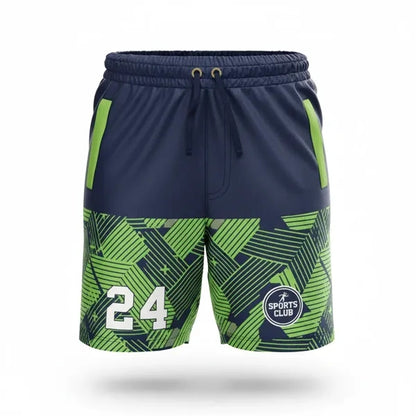 Women's Standard Length Training Sublimated Shorts W/Pockets