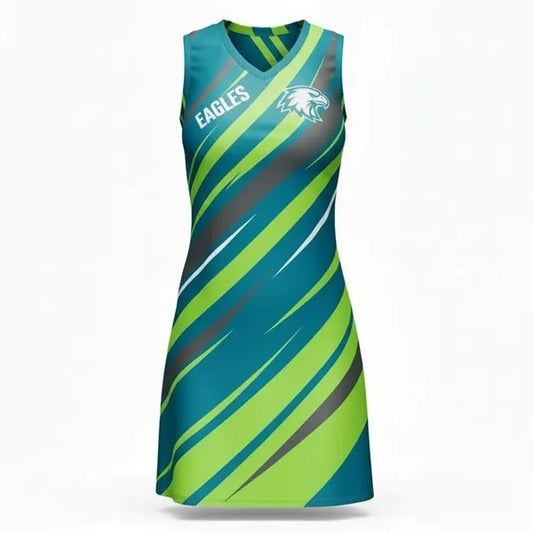 Women's Netball Dress Full Sublimated PolySpandex