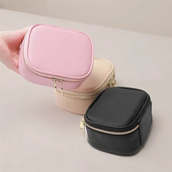 Makeup Bag With Mirror Light-Filling