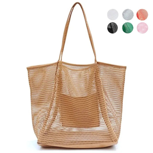 Mesh Beach Tote Bags