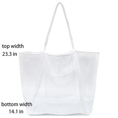 Mesh Beach Tote Bags