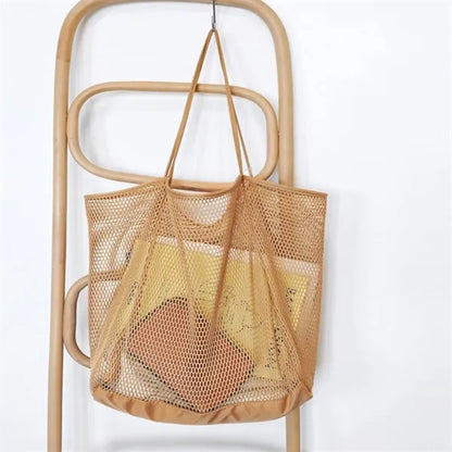 Mesh Beach Tote Bags