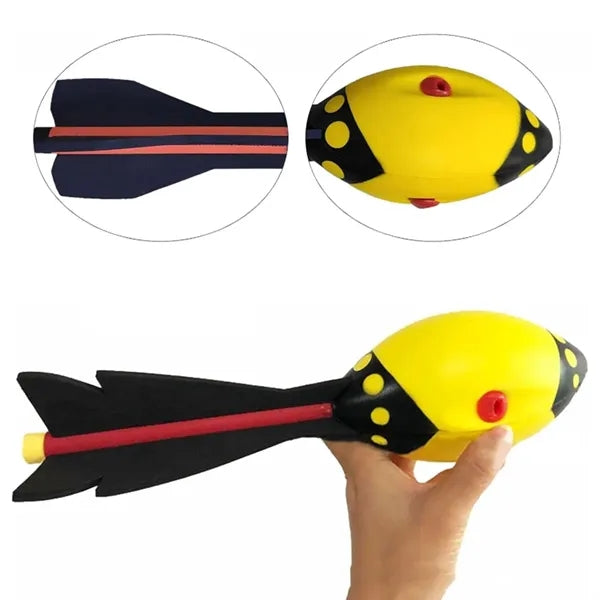 PU Foam Rocket Ball Toss Toy
