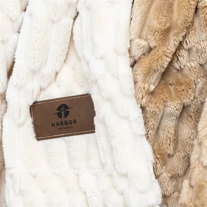 Textured Microfleece Blanket