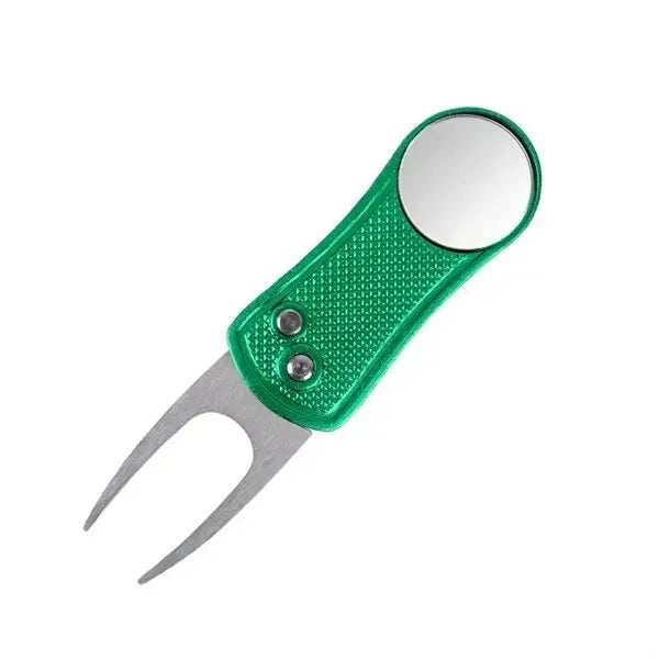 Foldable Golf Divot Tool with Magnetic Ball Marker