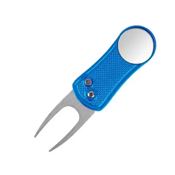 Foldable Golf Divot Tool with Magnetic Ball Marker