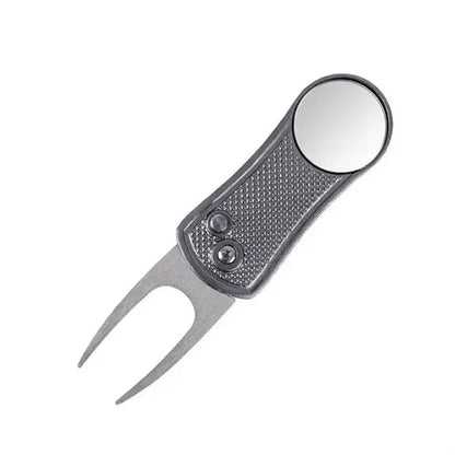 Foldable Golf Divot Tool with Magnetic Ball Marker