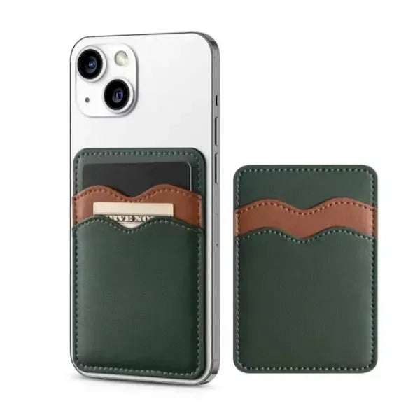 Leather Phone Card Holder Wallet