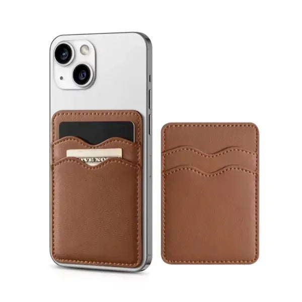 Leather Phone Card Holder Wallet