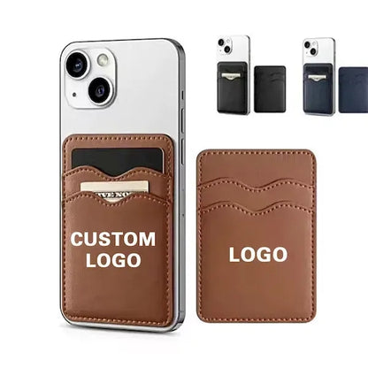 Leather Phone Card Holder Wallet