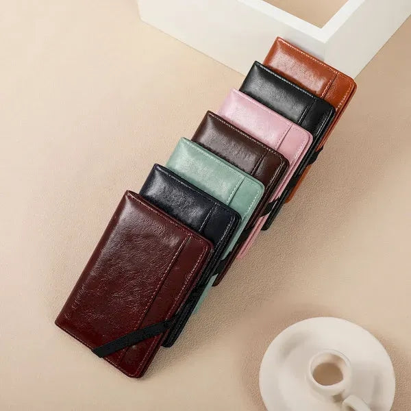 RFID Blocking Travel Wallet Passport Holder