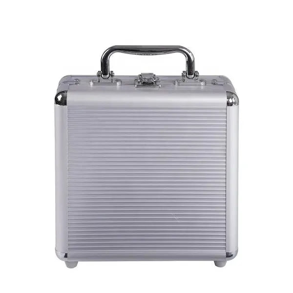 Aluminum Case Mexican Train Dominoes Set