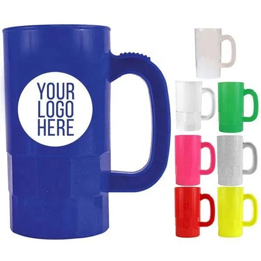 20 Oz Plastic Beer Stein